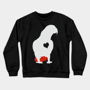 Adore African Grey Parrots Crewneck Sweatshirt